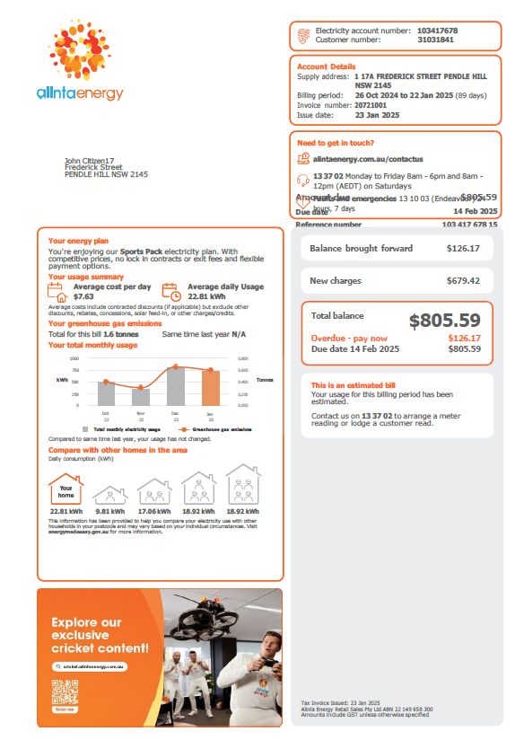  Minol USA business utility bill 